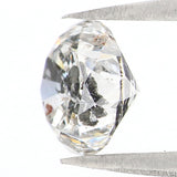 Natural Loose Round Brilliant Cut Diamond White - F Color 1.55 CT 7.05 MM Round Shape Brilliant Cut Diamond KDL2650