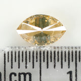 0.60 Ct Natural Loose Diamond, Marquise Diamond, Champion Brown Diamond, Marquise Cut Diamond, Polished Diamond, Rose Cut Diamond L6080