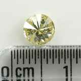 0.57 Ct Natural Loose Diamond, Green Diamond, Yellow Diamond, Round Diamond, Round Brilliant Cut, Sparkling Diamond, Rustic Diamond L4994