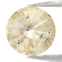Natural Loose Round Brown Color Diamond 1.33 CT 6.80 MM Round Brilliant Cut Diamond L402