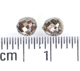 Natural Loose briolette Brown Color Diamond 0.86 CT 4.00 MM Drop Shape Rose Cut Diamond L9990