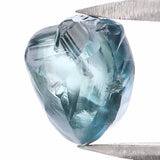 Natural Loose Rough Blue Color Diamond 1.48 CT 7.06 MM Rough Irregular Cut Diamond KDL2351