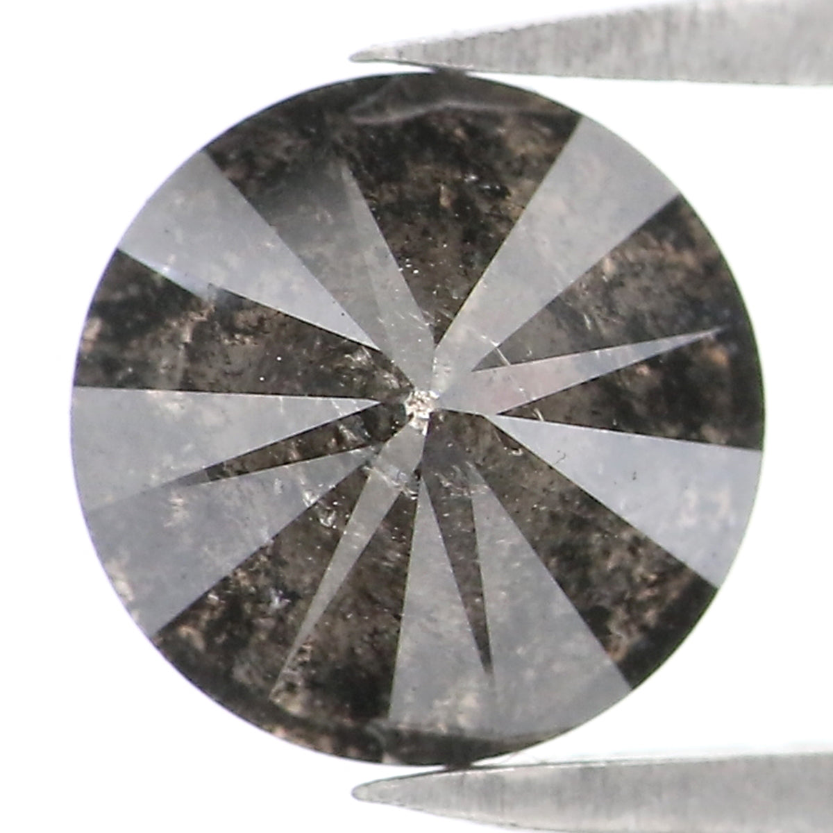 1.72 CT Natural Loose Round Shape Diamond Salt And Pepper Round Cut Diamond 7.15 MM Natural Loose Diamond Round Brilliant Cut Diamond LQ2399
