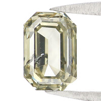 Natural Loose Emerald Shape White - K Color Diamond 1.17 CT 6.83 MM Emerald Shape Rose Cut Diamond L2615