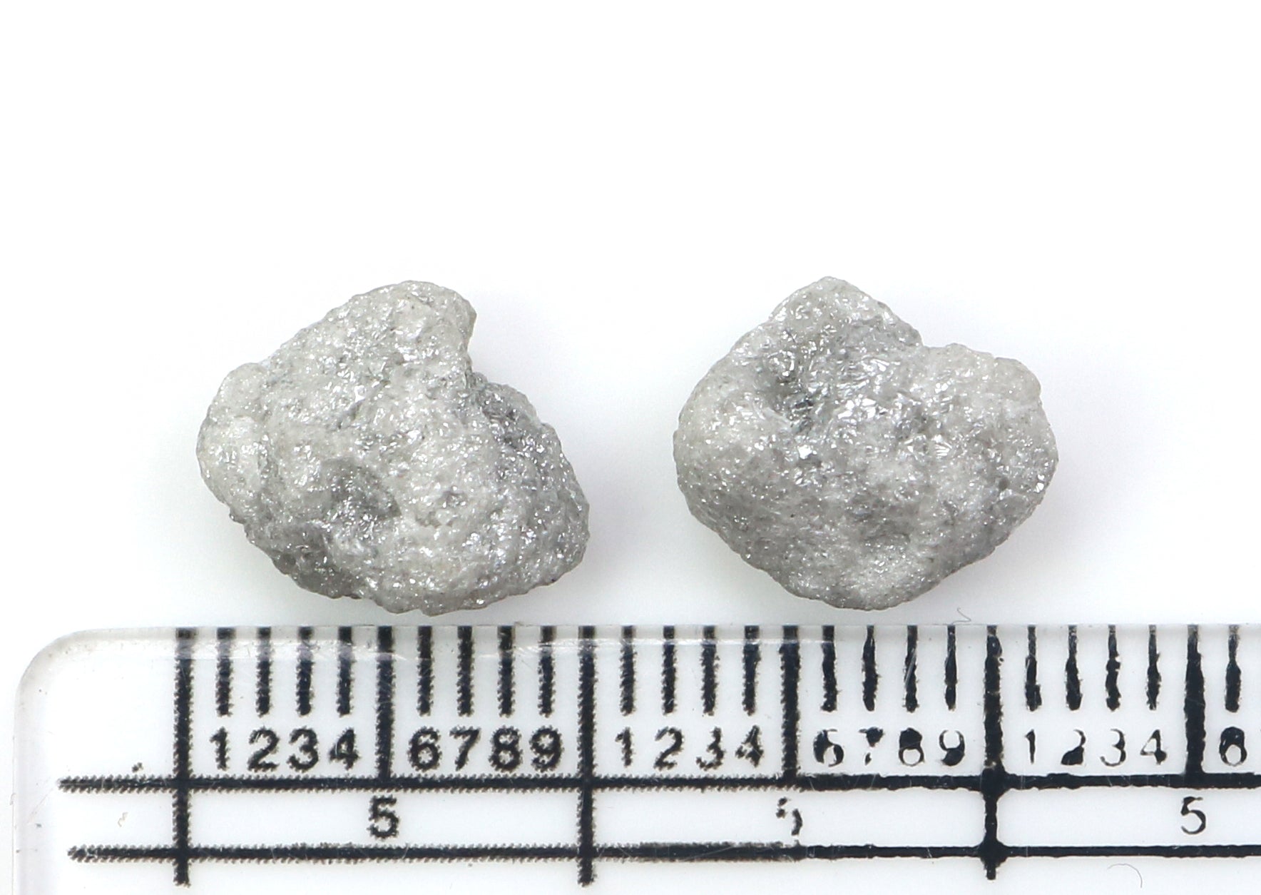 6.41 CT Natural Loose Rough Shape Diamond Grey Color Rough Diamond 10.00 MM Natural Loose Grey Diamond Rough Irregular Cut Diamond LQ2638