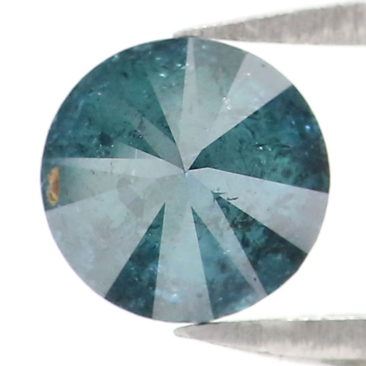 0.61 Ct Natural Loose Round Shape Diamond Blue Color Round Cut Diamond 5.20 MM Natural Loose Diamond Round Brilliant Cut Diamond LQ8652