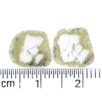 Natural Loose Slice Diamond Grey Color 2.20 CT 10.77 MM Slice Shape Rose Cut Diamond L2434