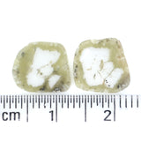 Natural Loose Slice Diamond Grey Color 2.20 CT 10.77 MM Slice Shape Rose Cut Diamond L2434