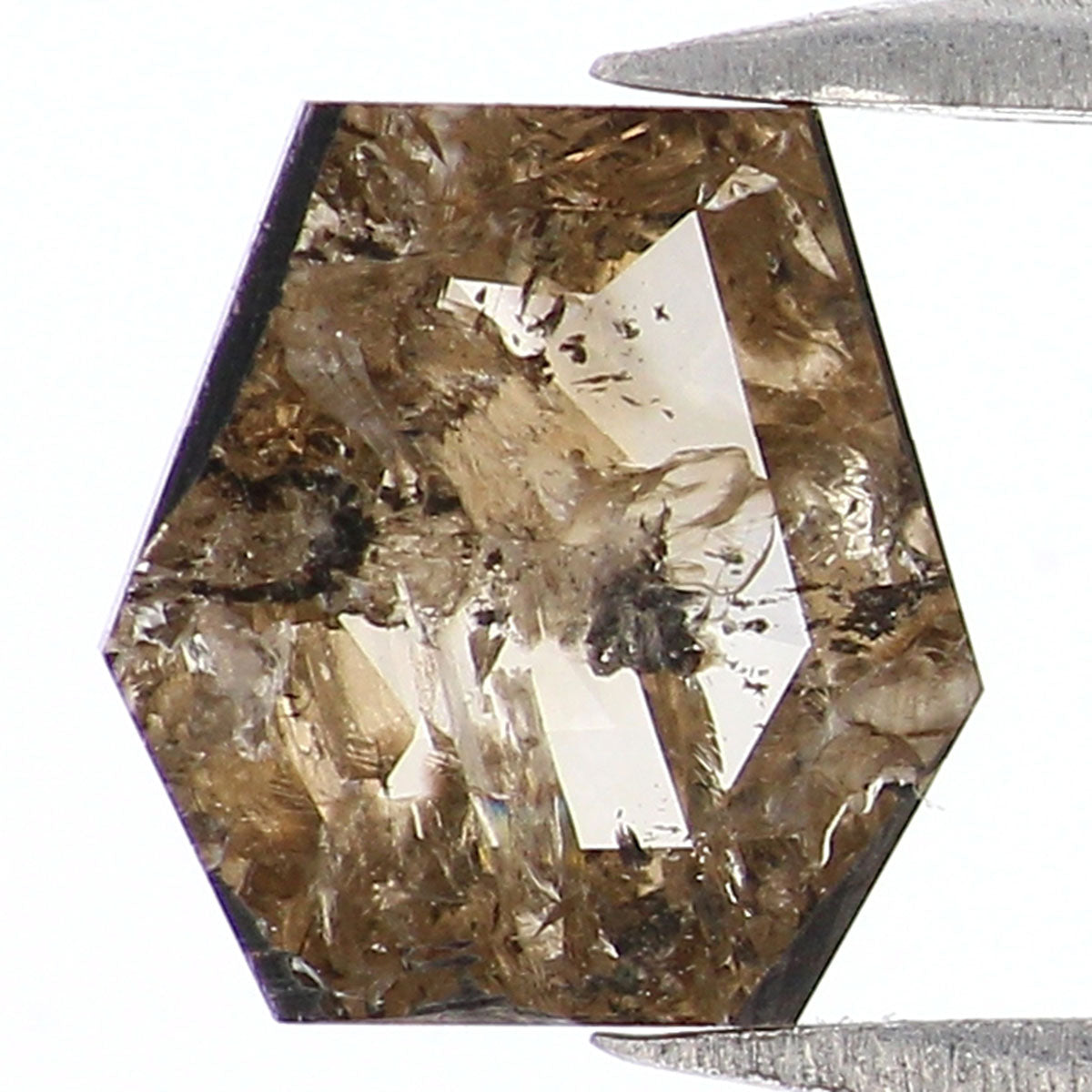 0.70 CT Natural Loose Coffin Shape Diamond Brown Color Coffin Cut Diamond 6.30 MM Natural Loose Brown Color Coffin Rose Cut Diamond LQ7437