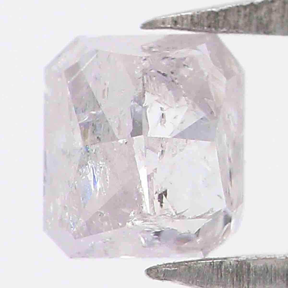 Natural Loose Cushion Pink Color Diamond 0.198 CT 3.40 MM Cushion Shape Rose Cut Diamond KR935