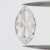 Natural Loose Marquise Diamond White-G Color 0.87 CT 8.86 MM Marquise Shape Rose Cut Diamond KDL2685
