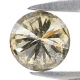 Natural Loose Round Light Green Color Diamond 0.36 CT 4.63 MM Round Shape Brilliant Cut Diamond KR2595