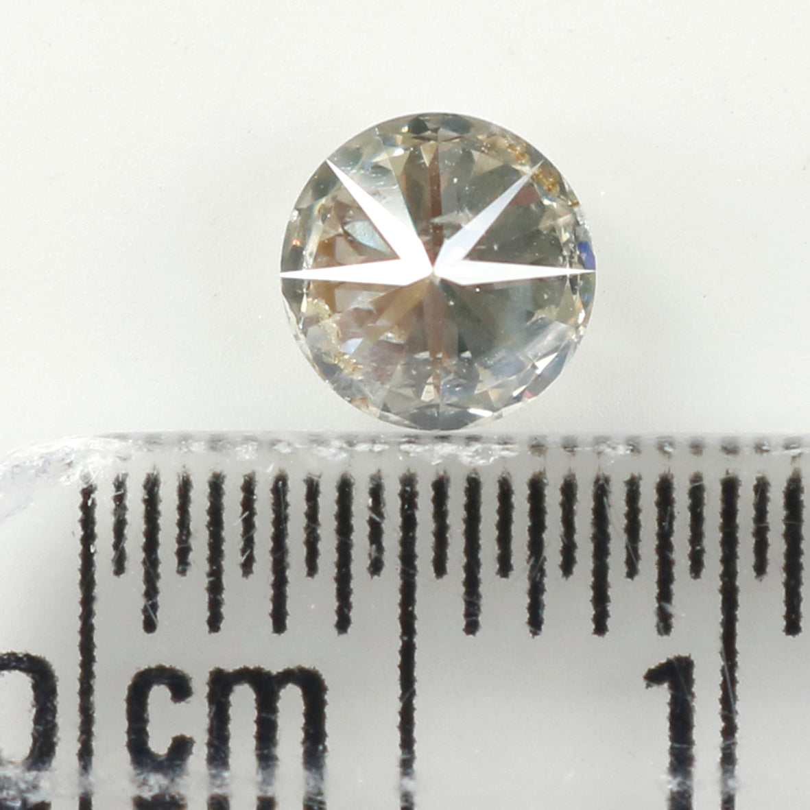 0.50 Ct Natural Loose Diamond, Fancy Grey Diamond, Round Diamond, Round Brilliant Cut Diamond, Sparkling Diamond, Rustic Diamond L5098