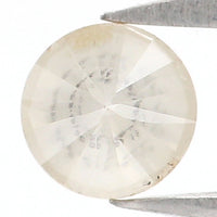 0.38 CT Natural Loose Round Diamond Grey Milky Color Diamond Natural Loose Diamond 4.40 MM Round Brilliant Cut Diamond Round Shape LQ6369