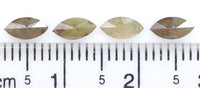 Natural Loose Marquise Diamond Yellow Grey Color 1.01 CT 5.50 MM Marquise Shape Rose Cut Diamond KDL9113