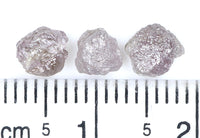 Natural Loose Rough Diamond Grey Color 1.90 CT 4.70 MM Rough Shape Diamond L9883