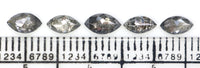 Natural Loose Marquise Salt And Pepper Diamond Black Grey Color 1.03 CT 5.82 MM Marquise Shape Rose Cut Diamond KDL2665