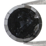 Natural Loose Round Rose Cut Black Color Diamond 1.14 CT 6.10 MM Rose Cut Shape Diamond KR1641