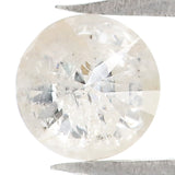 Natural Loose Round White Milky Color Diamond 0.72 CT 5.50 MM Round Shape Brilliant Cut Diamond KR1810