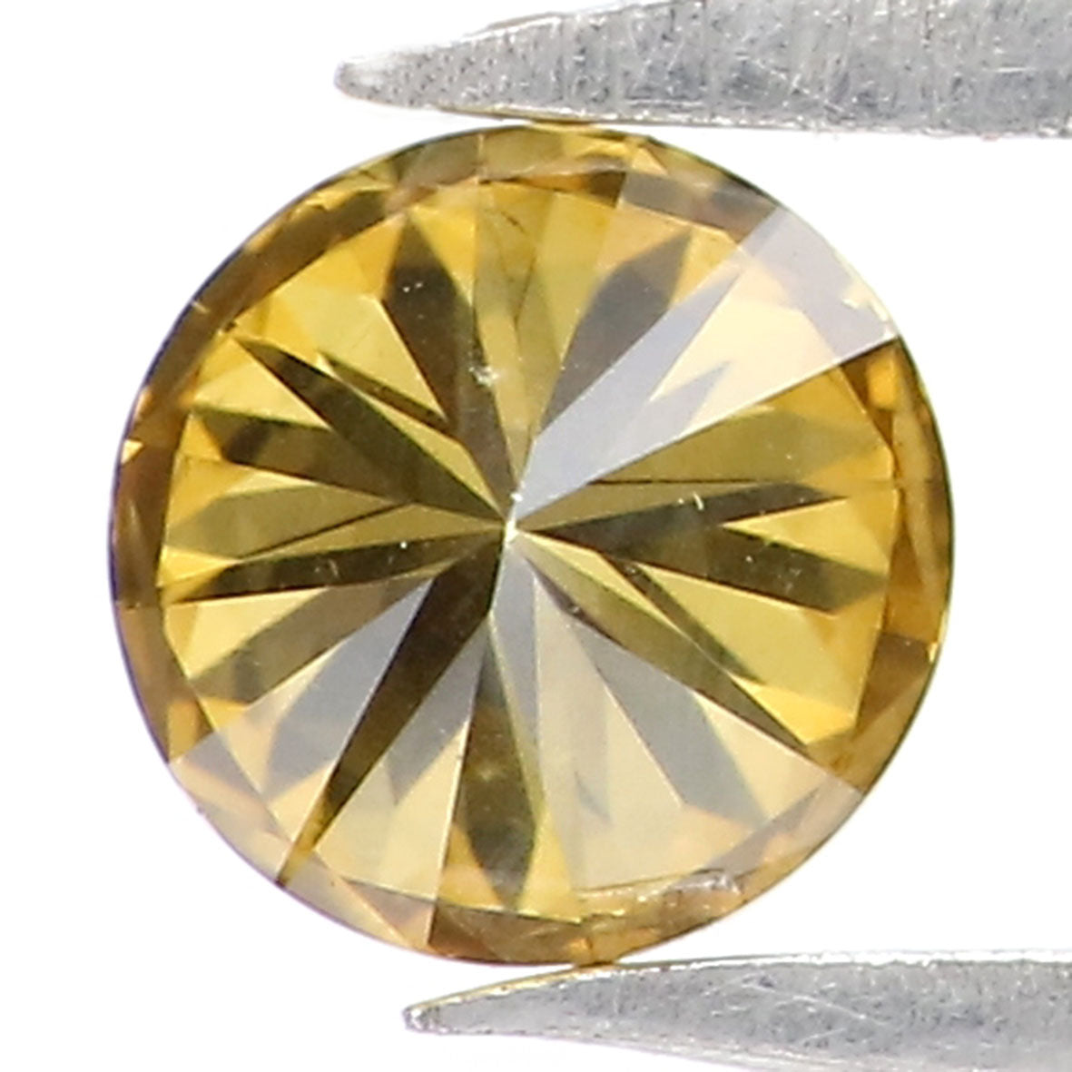 0.25 CT Natural Loose Round Shape Diamond Yellow Color Round Cut Diamond 3.90 MM Natural Yellow Color Diamond Brilliant Cut Diamond KQ668