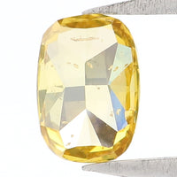 Natural Loose Cushion Coffee Color Diamond 0.44 CT 5.70 MM Cushion Shape Rose Cut Diamond L6439