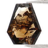 Natural Loose Coffin Diamond Brown Color 1.23 CT 9.00 MM Coffin Shape Rose Cut Diamond KDL7507