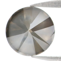 Natural Loose Round Diamond Grey Color 1.15 CT 6.20 MM Round Shape Brilliant Cut Diamond L8386