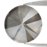 Natural Loose Round Diamond Grey Color 1.15 CT 6.20 MM Round Shape Brilliant Cut Diamond L8386