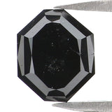 Natural Loose Octagon Black Color Diamond 1.15 CT 7.30 MM Octagon Shape Rose Cut Diamond KR2229