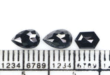 Natural Loose Mix Shape Black Color Diamond 0.87 CT 5.93 MM Mix Shape Rose Cut Diamond L2709