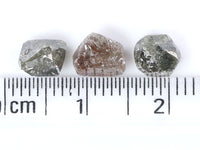 Natural Loose Rough Black Grey Color Diamond 3.74 CT 6.31 MM Rough Irregular Shape Diamond KR2528