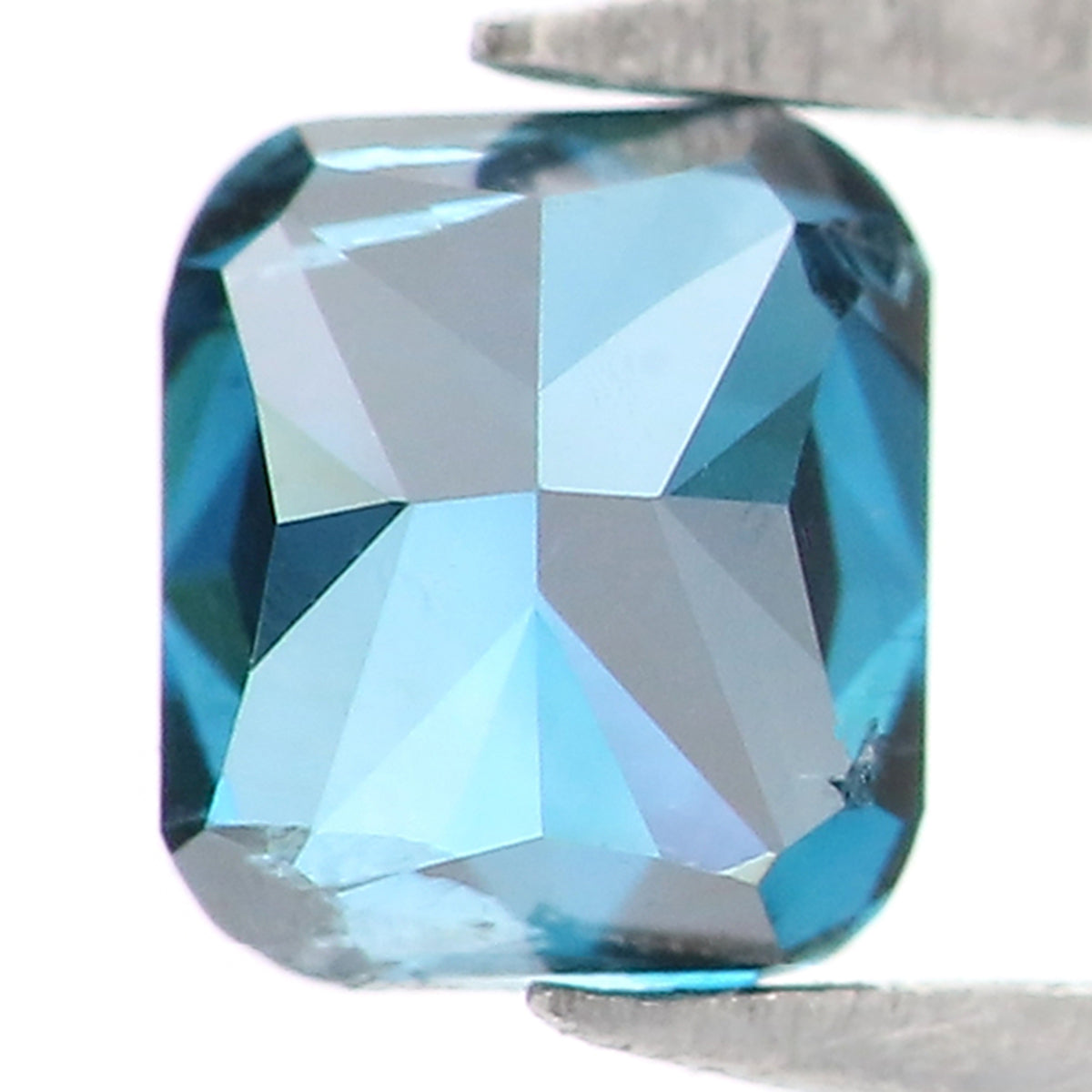 0.16 CT Natural Loose Cushion Shape Diamond Blue Color Cushion Cut Diamond 3.10 MM Natural Blue Color Cushion Brilliant Cut Diamond LQ5799