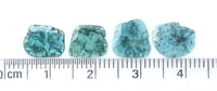 Natural Loose Slice Blue Color Diamond 1.83 CT 8.50 MM Slice Shape Rose Cut Diamond L781