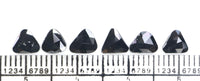 Natural Loose Slice Black Color Diamond 1.18 CT 5.50 MM Slice Shape Rose Cut Diamond L2672