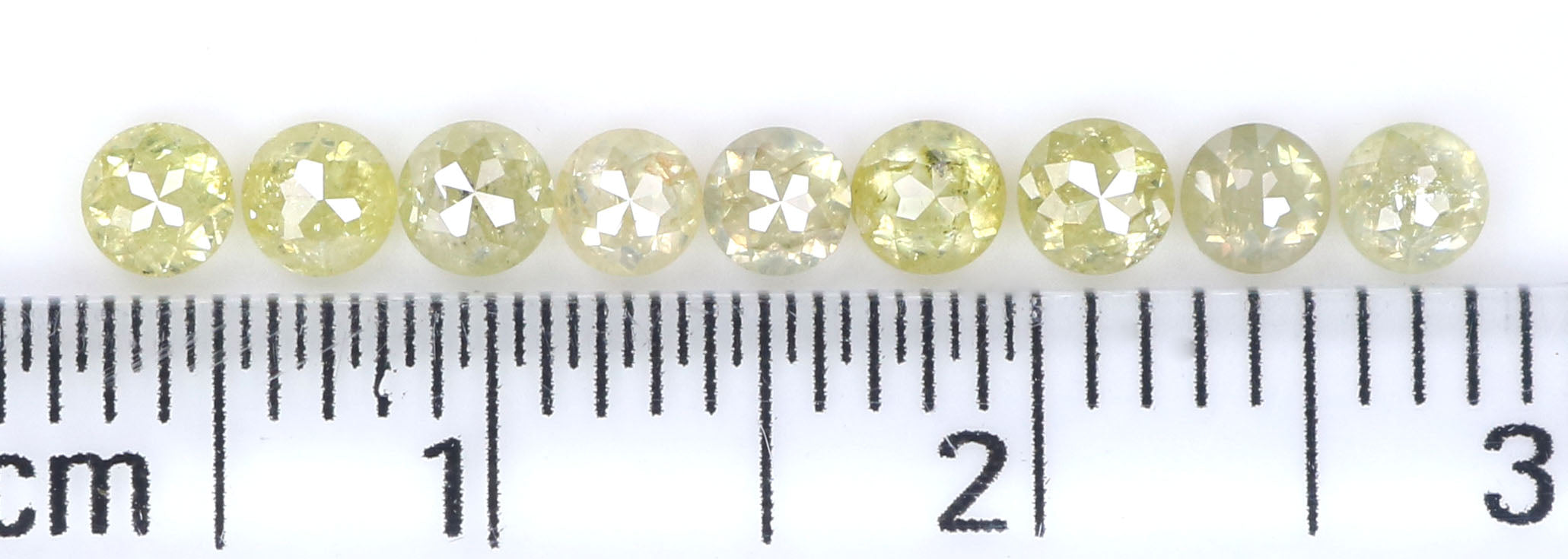 1.00 CT Natural Loose Round Diamond Yellow Color Diamond Natural Loose Diamond 2.70 MM Round Rose Cut Diamond Round Shape Diamond LQ9393