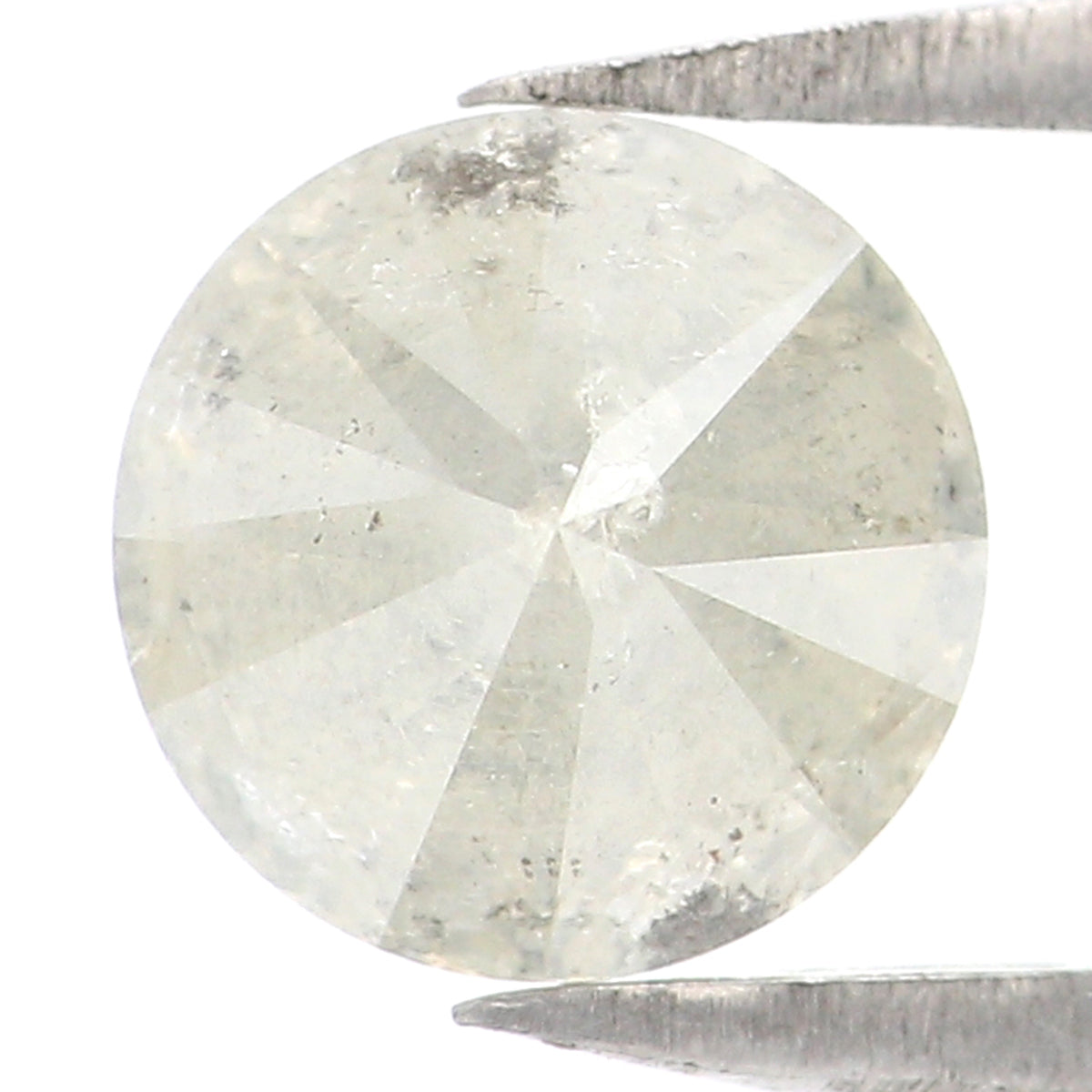 1.05 CT Natural Loose Round Shape Diamond Milky Grey Round Cut Diamond 6.20 MM Natural Loose Milky Grey Round Brilliant Cut Diamond LQ5880