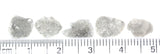 Natural Loose Slice Diamond Black Grey Color 1.55 CT 8.60 MM Slice Shape Rose Cut Diamond L5160