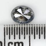 0.36 Ct Natural Loose Diamond, Oval Diamond, Black Diamond, Grey Diamond, Salt and Pepper Diamond, Antique Diamond, Real Diamond, L698