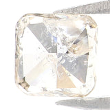 Natural Loose Radiant Yellow Grey Color Diamond 0.50 CT 4.50 MM Radiant Shape Rose Cut Diamond KR113