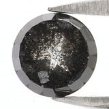 Natural Loose Round Rose Cut Diamond, Salt And Pepper Round Diamond, Natural Loose Diamond, Rose Cut Diamond, 0.80 CT Round Shape L2781