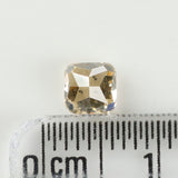 0.67 Ct Natural Loose Diamond, Cushion Diamond, Brown Diamond, Polished Diamond, Real Diamond, Rustic Diamond, Antique Diamond L5131