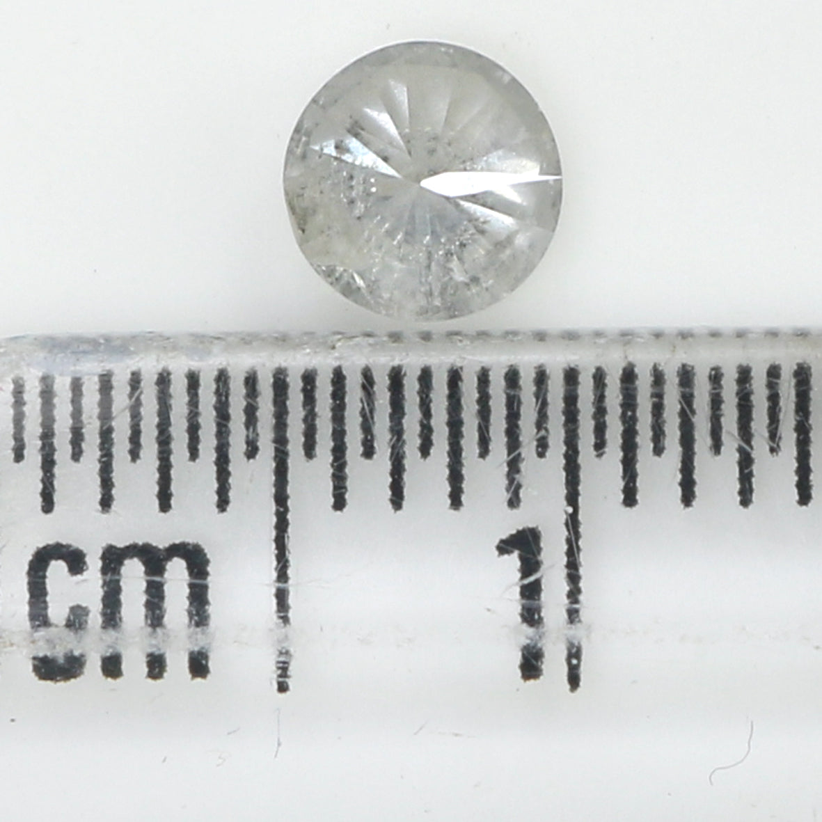 0.51 Ct Natural Loose Round Shape Diamond Milky White Color Round Cut Diamond 4.80 MM Natural White Color Round Brilliant Cut Diamond KQ1973