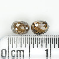 0.92 Ct Natural Loose Diamond, Briolette Diamond, Brown Diamond, Briolette Cut Bead Diamond, Polished Diamond, Faceted Diamond L9904