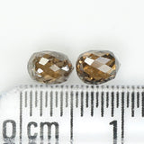 0.92 Ct Natural Loose Diamond, Briolette Diamond, Brown Diamond, Briolette Cut Bead Diamond, Polished Diamond, Faceted Diamond L9904