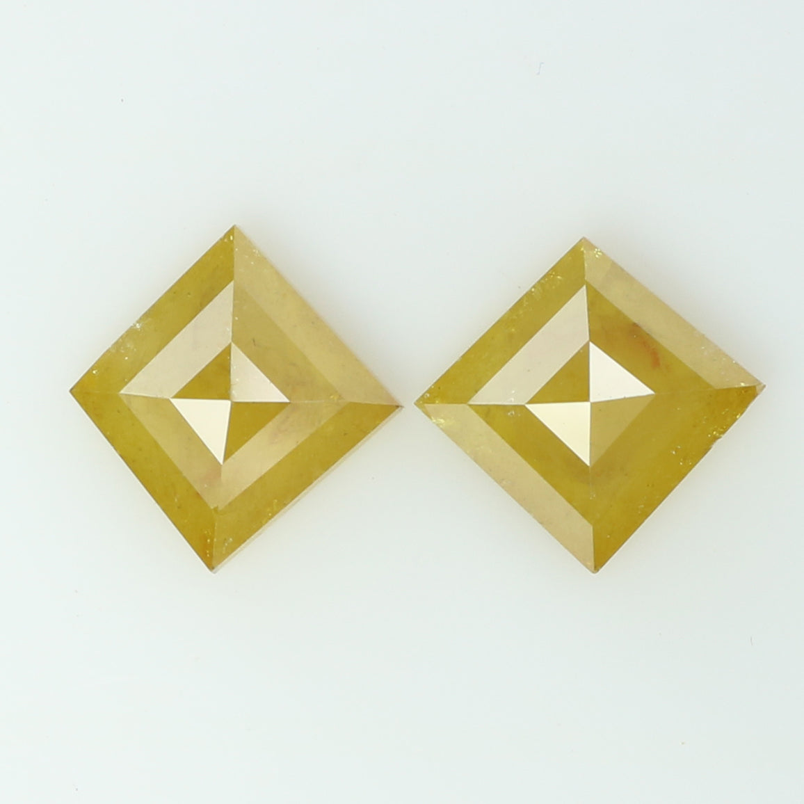 1.56 Ct Natural Loose Diamond Kite Pair Yellow Color I3 Clarity 2 Pcs KDL8102