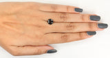 2.65 Ct Natural Loose Diamond, Black Diamond, Round Diamond, Round Brilliant Cut Diamond, Sparkling Diamond, Rustic Diamond KDL9631