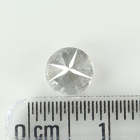 0.96 Ct Natural Loose Diamond, Grey Diamond, Round Diamond, Round Brilliant Cut Diamond, Sparkling Diamond, Rustic Diamond L262