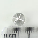 0.96 Ct Natural Loose Diamond, Grey Diamond, Round Diamond, Round Brilliant Cut Diamond, Sparkling Diamond, Rustic Diamond L262