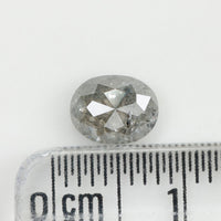 1.14 Ct Natural Loose Diamond, Oval Diamond, Grey Diamond, Antique Diamond, Oval Cut Diamond, Rustic Diamond, Real Diamond KDL323