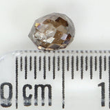 0.72 Ct Natural Loose Diamond, Briolette Diamond, Brown Diamond, Briolette Cut Bead Diamond, Polished Diamond, Faceted Diamond L9826